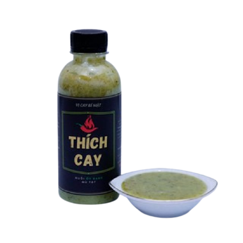 Muối Ớt Xanh Mù Tạt Thích Cay 1