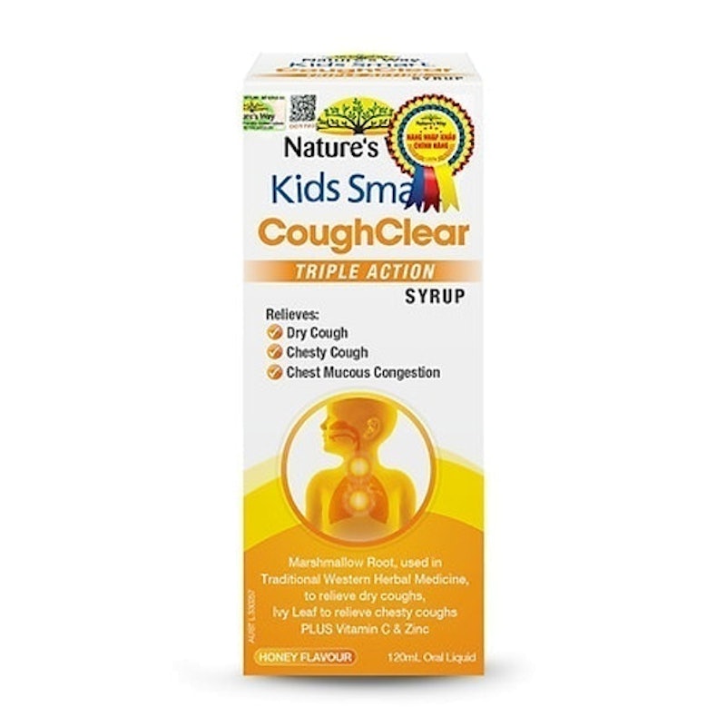 Siro Ho Kids Smart CoughClear Triple Action Syrup 1