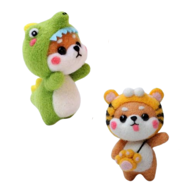 Bộ Len Chọc Shiba Vui Vẻ 2
