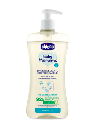 Sữa Tắm Gội Chicco Chiết Xuất Yến Mạch 1