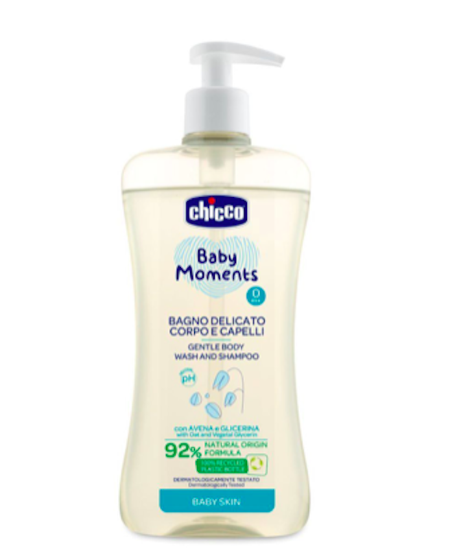 Sữa Tắm Gội Chicco Chiết Xuất Yến Mạch 1