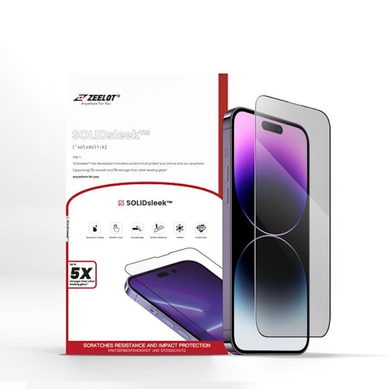 Kính Cường Lực iPhone Zeelot SOLIDsleek 1