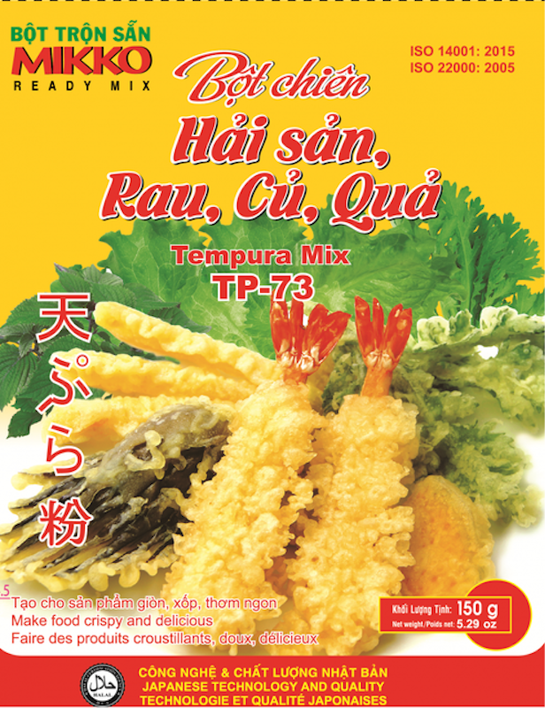 Tempura Bột Chiên Hải Sản, Rau, Củ, Quả Mikko 1