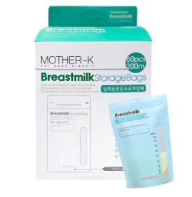 Túi Trữ Sữa Cảm Biến Nhiệt MOTHER-K 200 ML 1