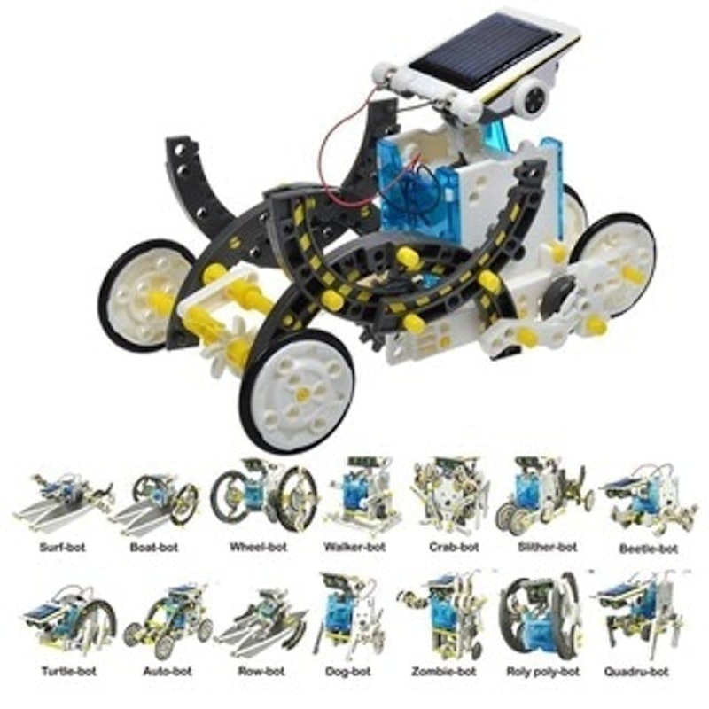 Bộ Robot Lắp Ghép Năng Lượng Mặt Trời 14 In 1 1