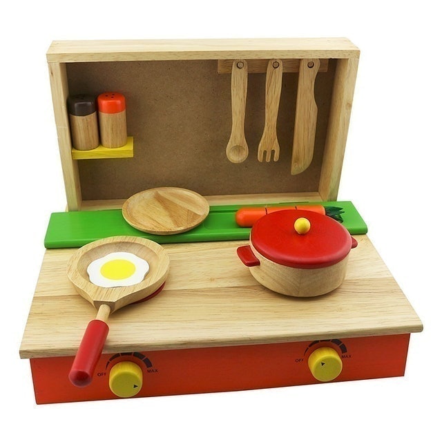 Bộ Đồ Chơi Nấu Ăn Bằng Gỗ Winwintoys 1
