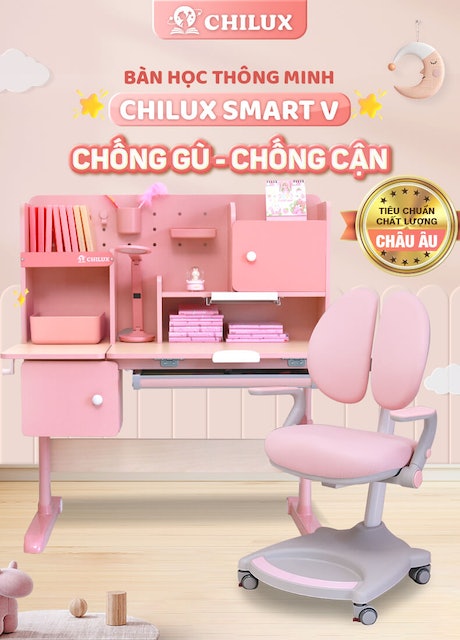 [2024] Top 10 Bàn Học Chống Gù tốt nhất (Lumili, Chilux, Kachi) 5