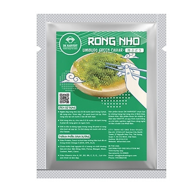 Rong Nho Tách Nước DK Harvest 1