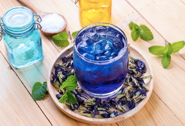 Trà Hoa Đậu Biếc Sấy Khô Nguyên Bông 2