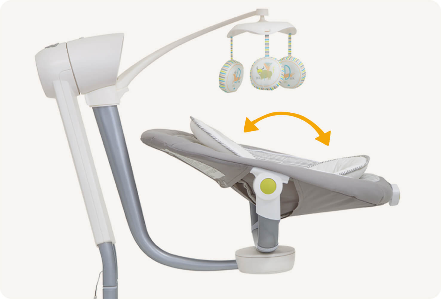 Nôi Rung Joie SERINA Swivel 2