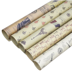 Giấy Gói Quà Họa Tiết Vintage
