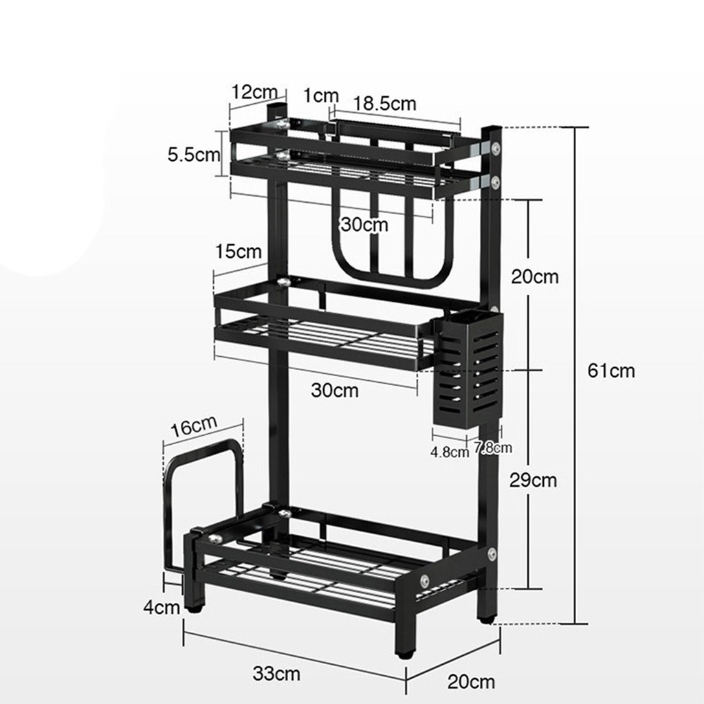 Kệ Inox Để Gia Vị Đa Năng 3