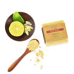 Rice Bran Xà Phòng Tẩy Tế Bào Chết Azial