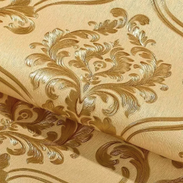 Giấy Dán Tường 3D Hoa Văn In Nổi 1