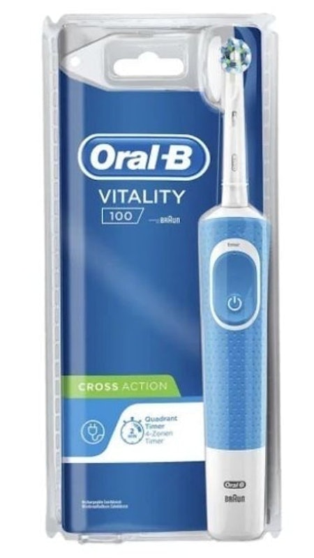 Bàn Chải Đánh Răng Điện Vitality 100 Cross Action 1