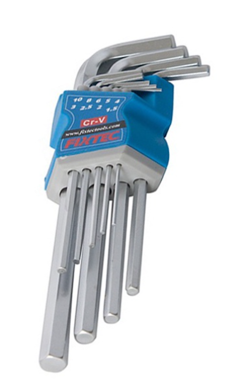 Bộ Lục Giác 9 Chi Tiết FIXTEC 1