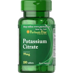 Puritan's Pride Potassium Citrate 99mg