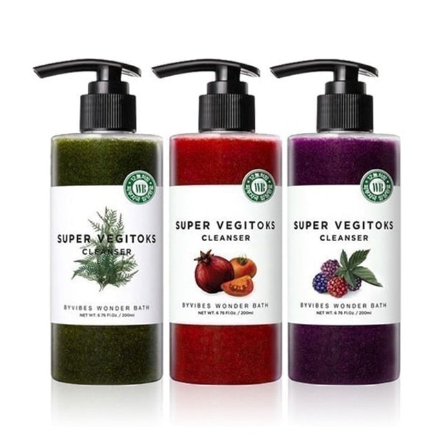 Sữa Rửa Mặt Sủi Bọt Super Vegitoks Cleanser 1