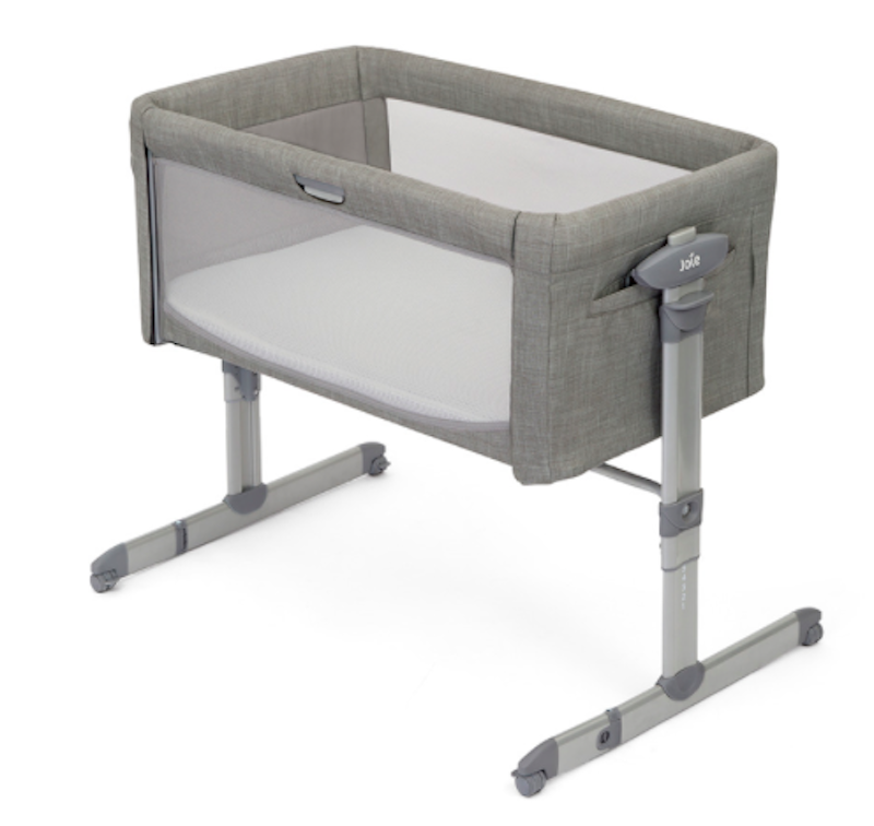 Nôi Ngủ Cạnh Giường Joie Roomie Glide Foggy Gray 1