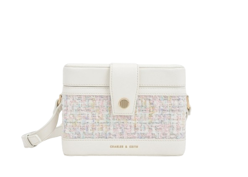 Túi Đeo Chéo Nữ Bronte Tweed Boxy 1