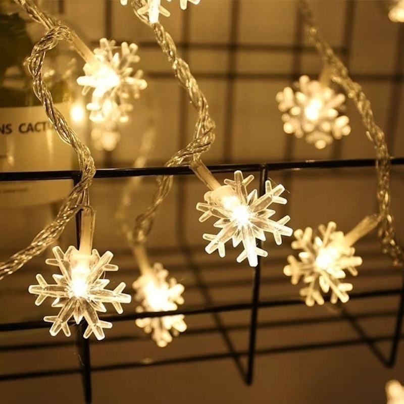 Dây Đèn LED Bông Tuyết Trang Trí Noel 1