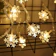 OEM Dây Đèn LED Bông Tuyết Trang Trí Noel 1