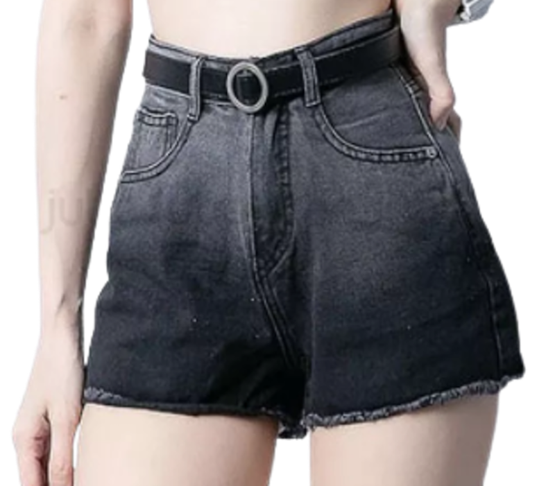 Quần Short Jean Nữ Lưng Cao Ombre JUBE Vol.22 1