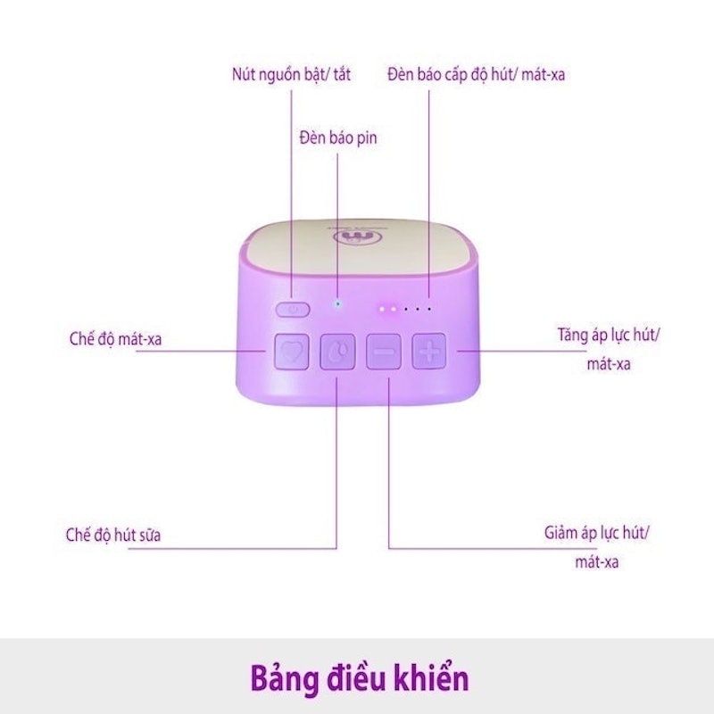 Máy Hút Sữa Không Dây Cloudie 3