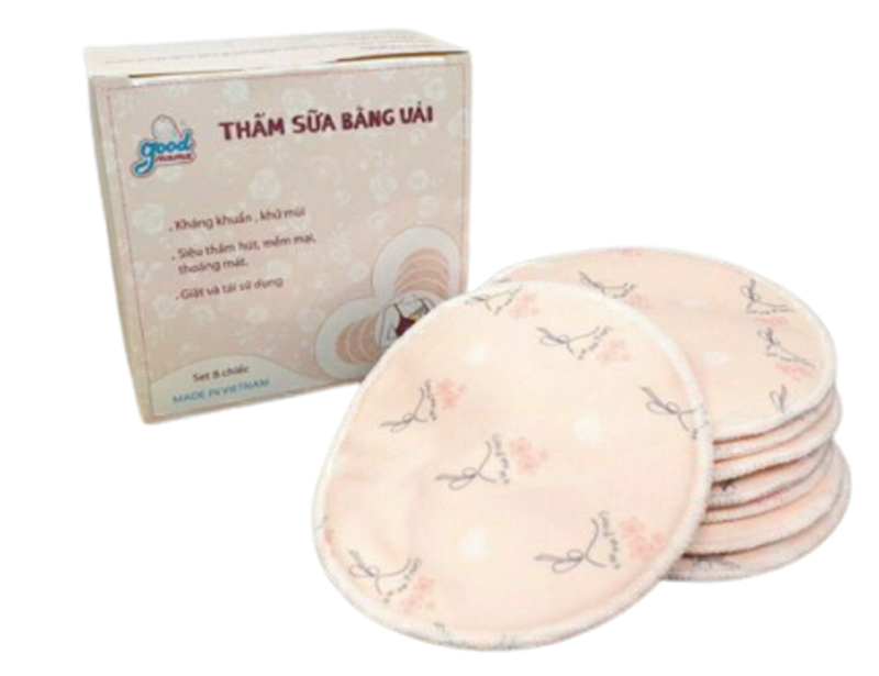 Miếng Lót Thấm Sữa Bằng Vải Goodmama 1