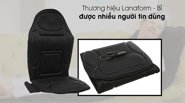 Đệm Massage Trên Ô Tô Lanaform LA110304 1