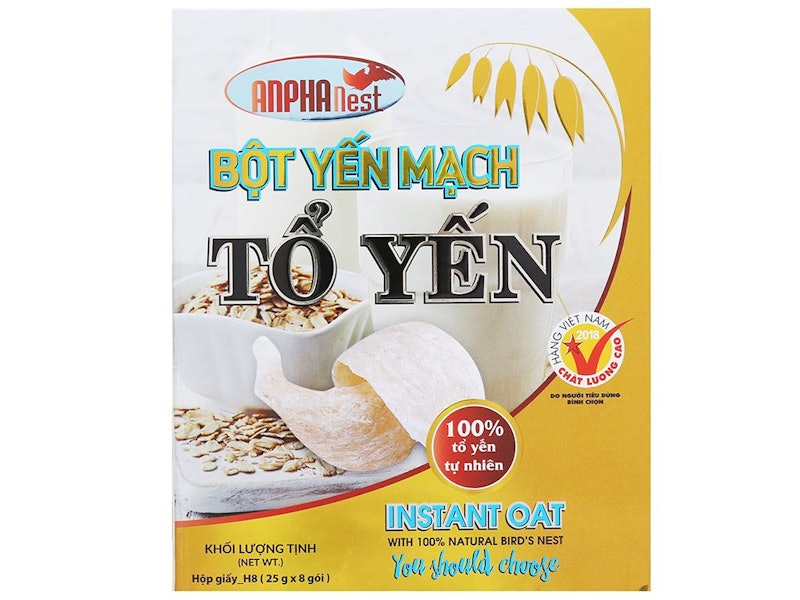 Bột Yến Mạch Tổ Yến AnphaNest 1