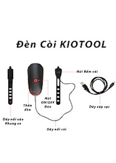 Đèn Xe Đạp Kiotool 3