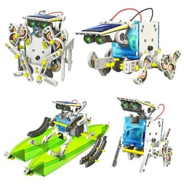 Bộ Robot Lắp Ghép Năng Lượng Mặt Trời 14 In 1 3
