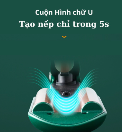 Máy Làm Xoăn Sóng Nước Hippie LIG 3 Trục 3