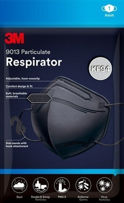 Khẩu Trang Đen 3M KF94 9013 1