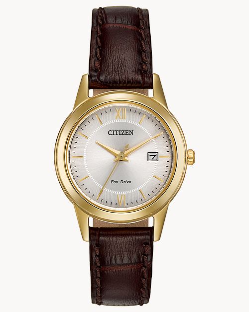 Đồng Hồ Nữ Dây Da Citizen Corso Eco-Drive 1