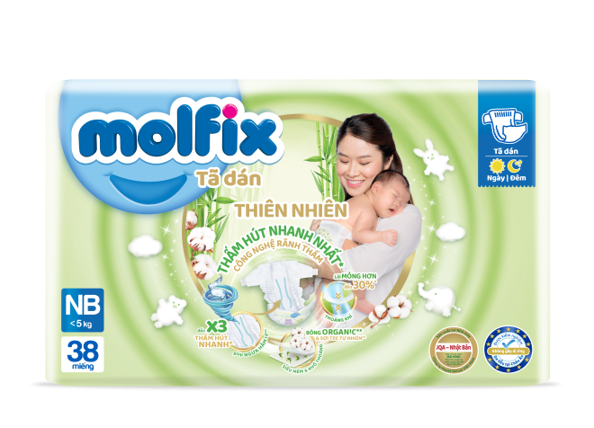 Tã Dán Molfix Super Jumbo  1