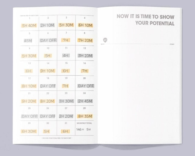 Sổ Planner 10 Phút - 31 Ngày 4