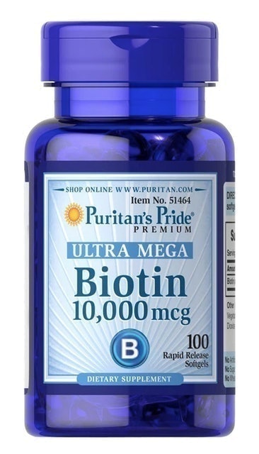 Puritan's Pride Ultra Mega Biotin 1