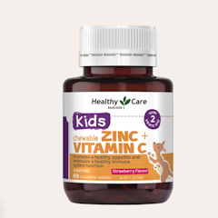 Kẹo Nhai Healthy Care Zinc + Vitamin C