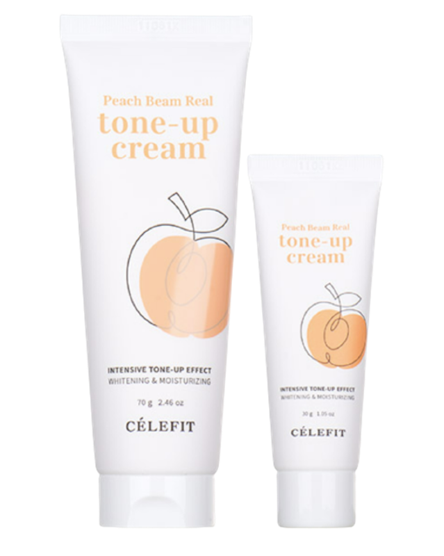 CÉLEFIT Peach Beam Tone - Up Cream 1