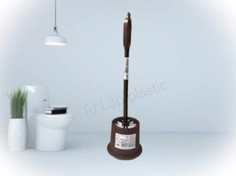 Cọ Toilet Nhựa Tự Lập 1