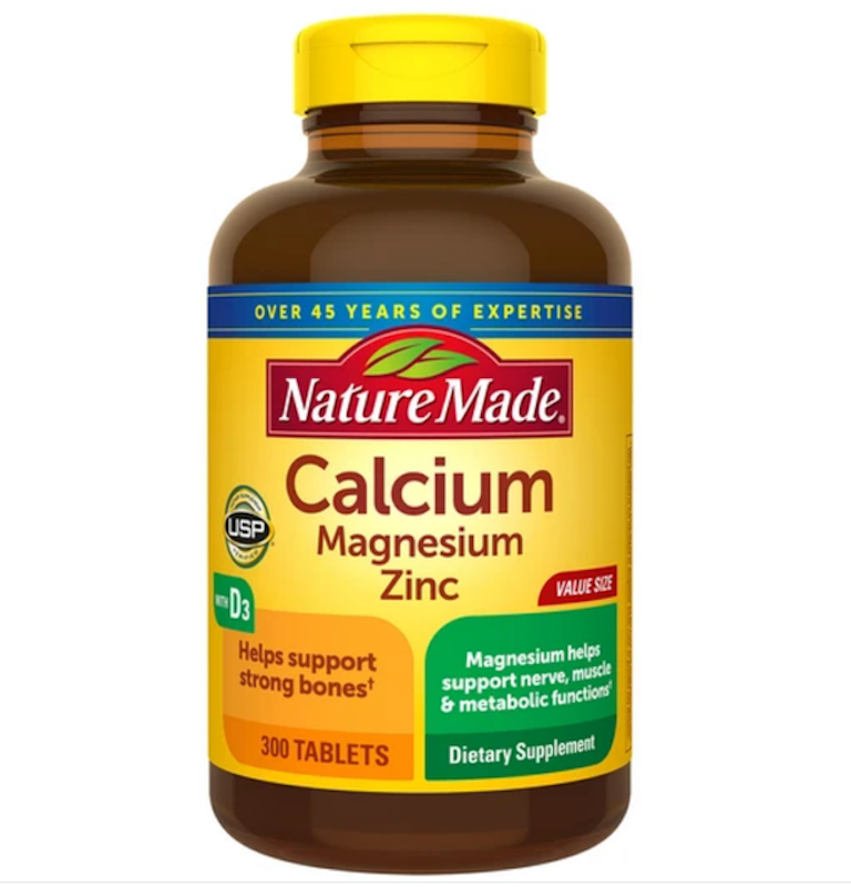 Nature Made Calcium, Magnesium, Zinc, Vitamin D3 1