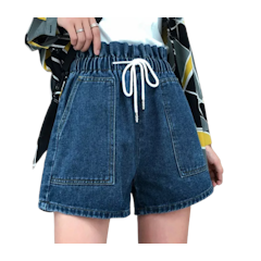 Quần Short Jean Thời Trang Lưng Thun BT Fashion