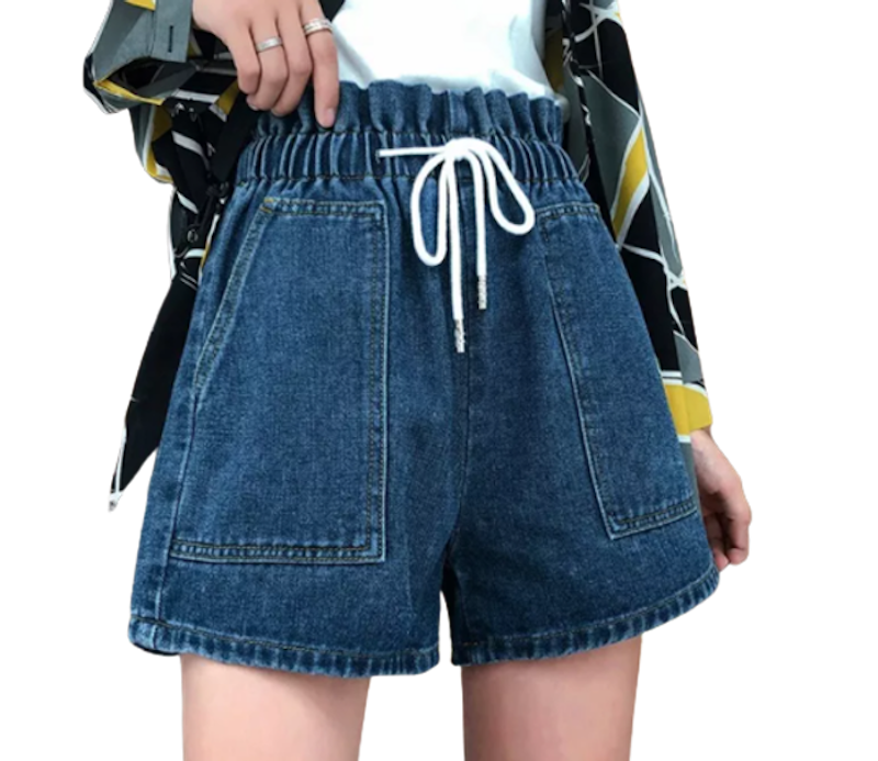Quần Short Jean Thời Trang Lưng Thun BT Fashion 1