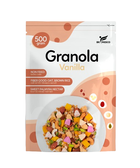 Ngũ Cốc Ăn Kiêng Granola Nhiều Hạt Viên Sữa Chua Sấy Vị Táo 2