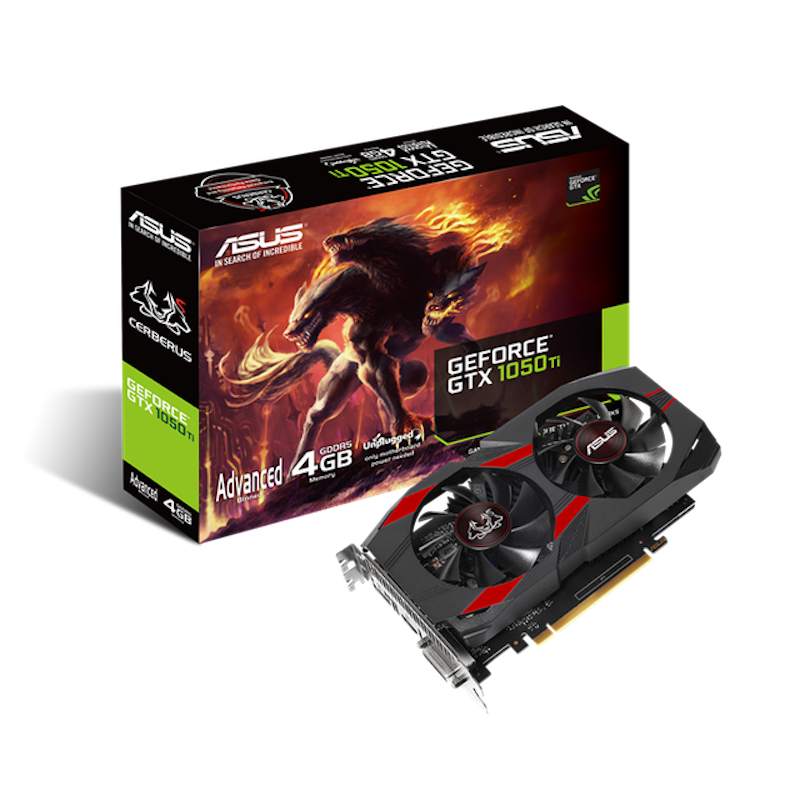 ASUS Cerberus GeForce® GTX 1050 Ti 1