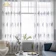 Hometex Fabric Màn Cửa Voan Hoa Trắng 1