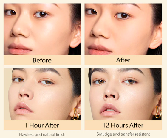 Phấn Phủ Kiềm Dầu Perfect Diary Weightless Soft-Velvet Blurring Loose Powder 2
