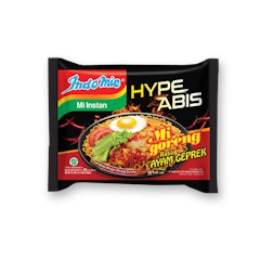 Mì Xào Khô IndoMie HypeAbis Ayam Geprek